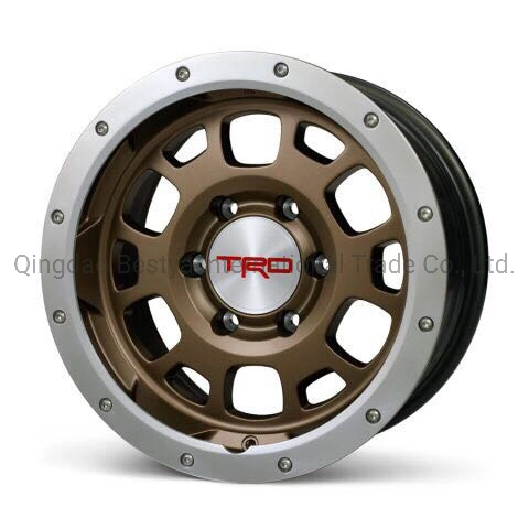 Trd 4X4 Beadlock Offroad SUV Replica Car Aluminum Alloy Wheels Rims Manufacturers for Toyota Tacoma/Hilux/Fj/L Cruiser/Tundra/RAV-4