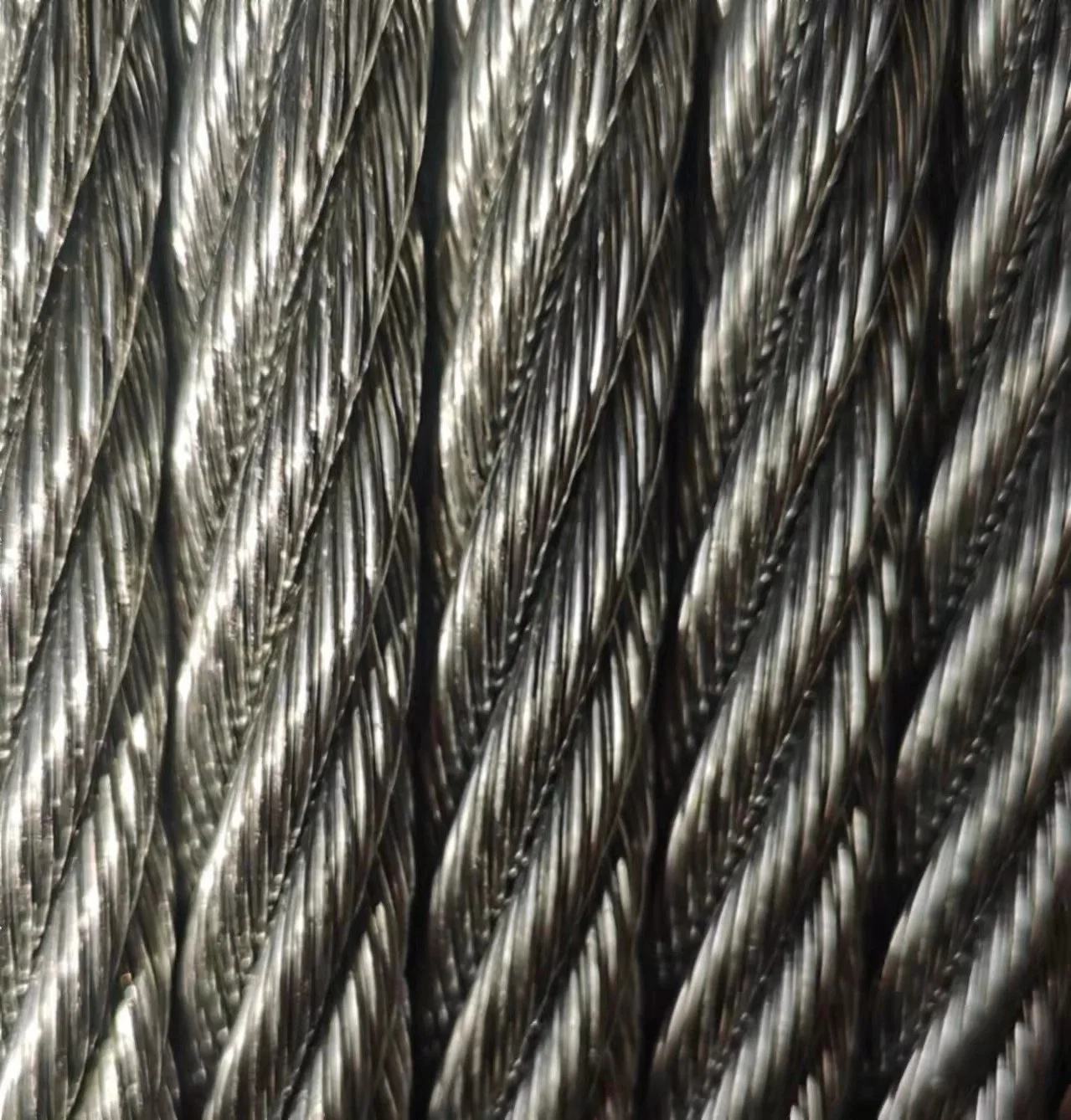 8mm en acier inoxydable 304 Wire Rope câble 7X19