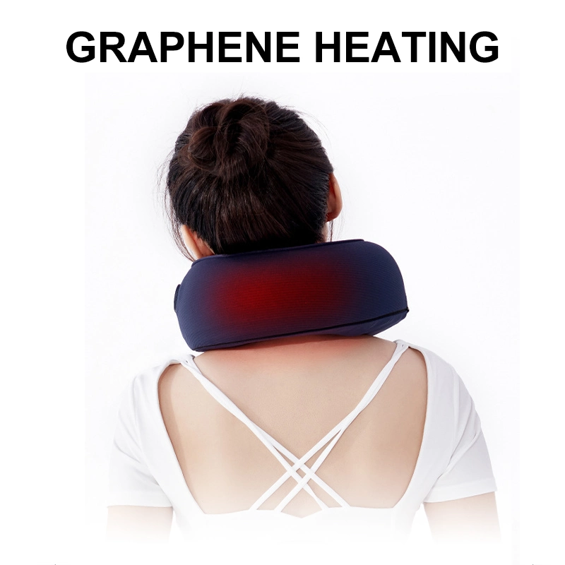 OEM Emulated Human Kneading Apply Heat Intelligent Cervical Vertebra Massager