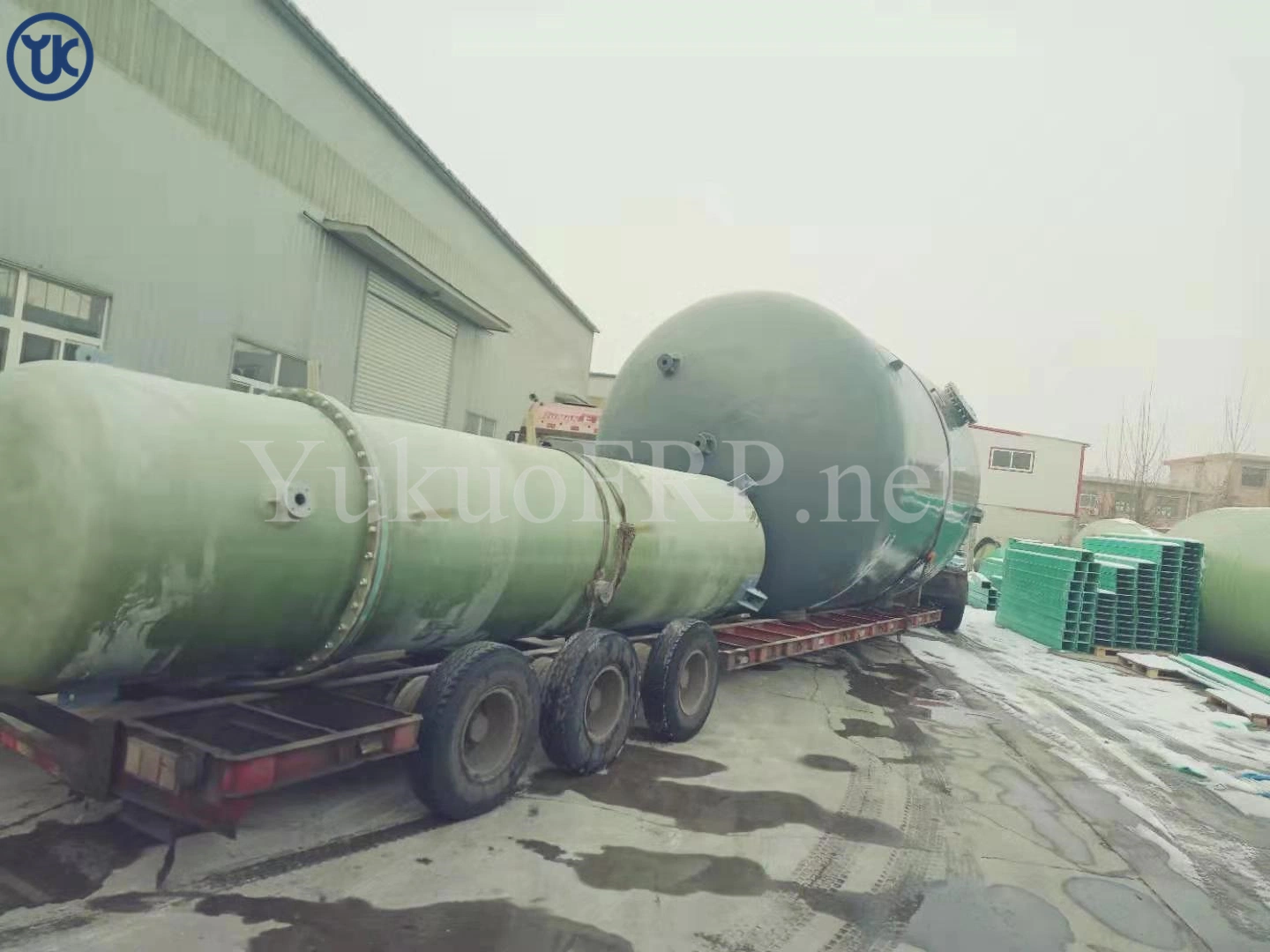 Yukuo FRP Container FRP Tank for Chemical