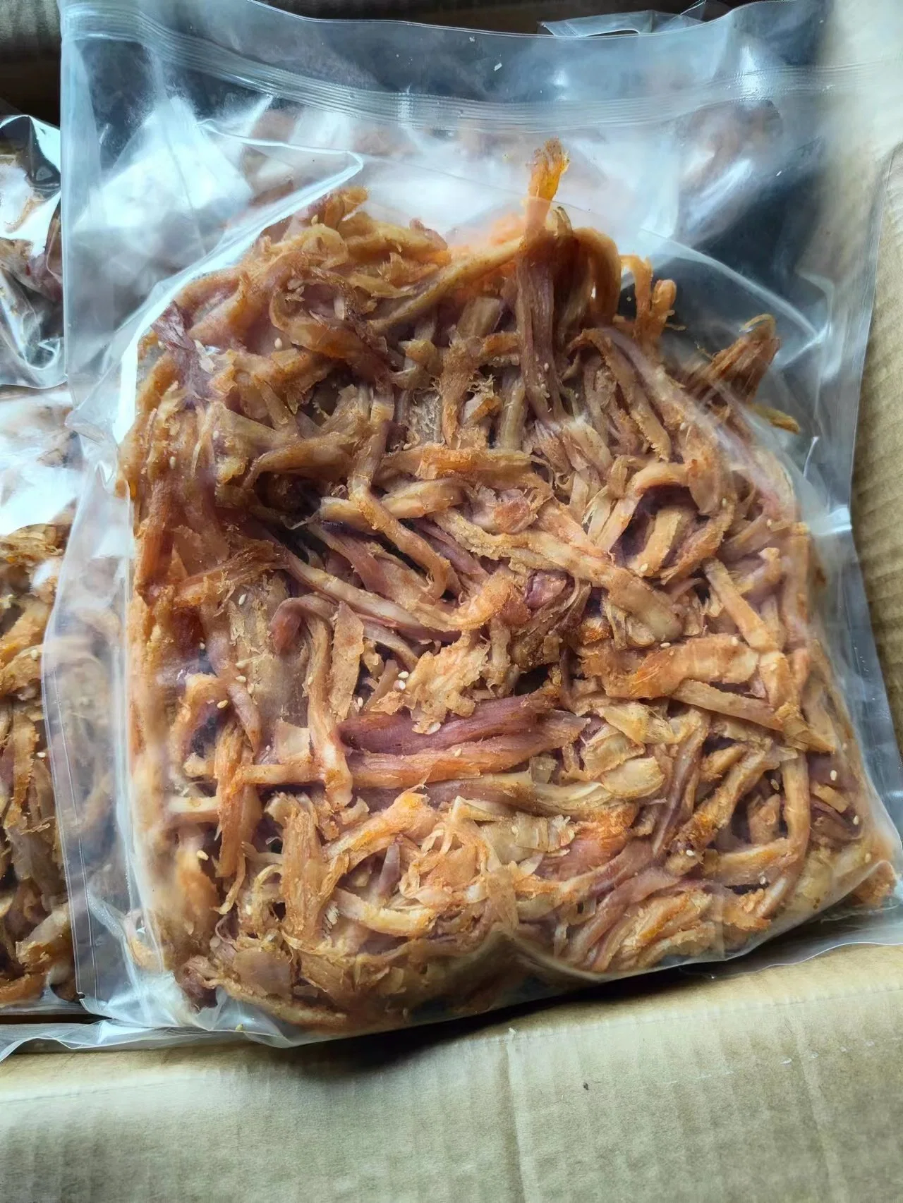 Shredded Squid/Shredded Calamari/ Dried Squid/Calamar/Calmar/Pota/Seafood