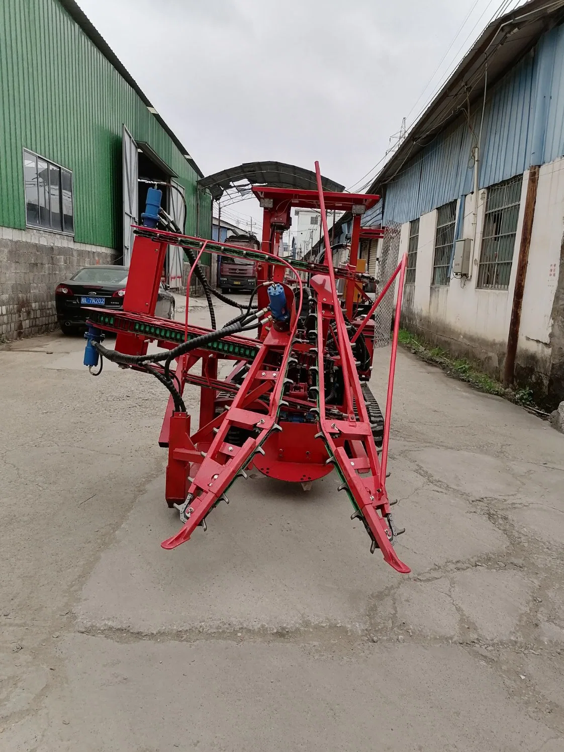 Monomando de la cosechadora Cosechadora de caña de azúcar de caña de azúcar de la máquina para cosechar tallos TALLOS DE CAÑA