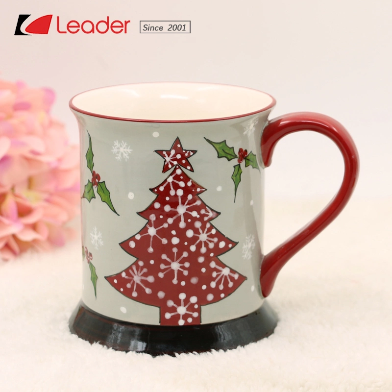 Best-Seller Christmas Santa Ceramic Mug for Home Decoration and Holiday Gifts, Customize Your Own Mug