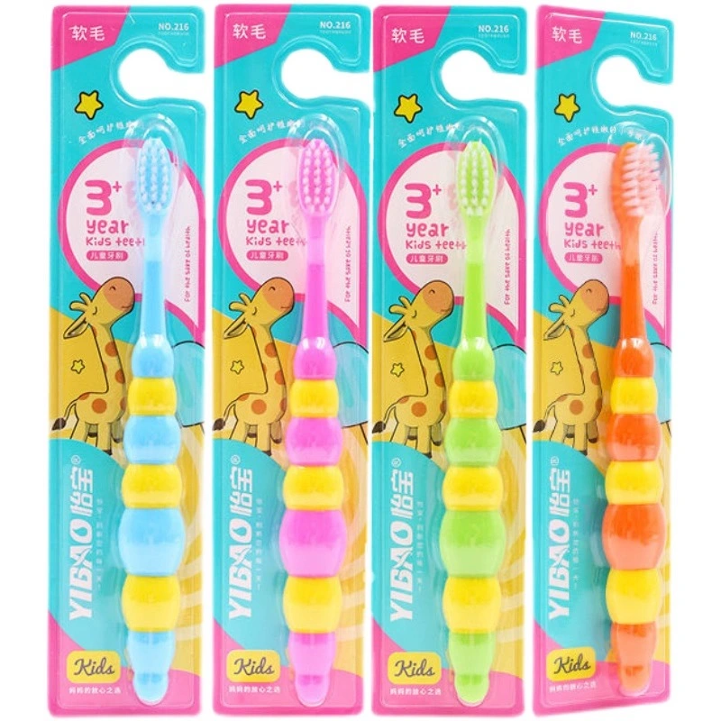 Custom Wholesale/Supplier Household Soft Nylon Bristle Kids Children Oral Care Toothbrush