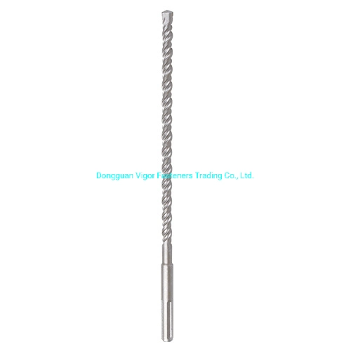 SDS Plus Drill Bits Flat Tip Two Cutters Single Flute Electric Hammer Drill Bit Electric Drill Bit Concrete Drill Bit