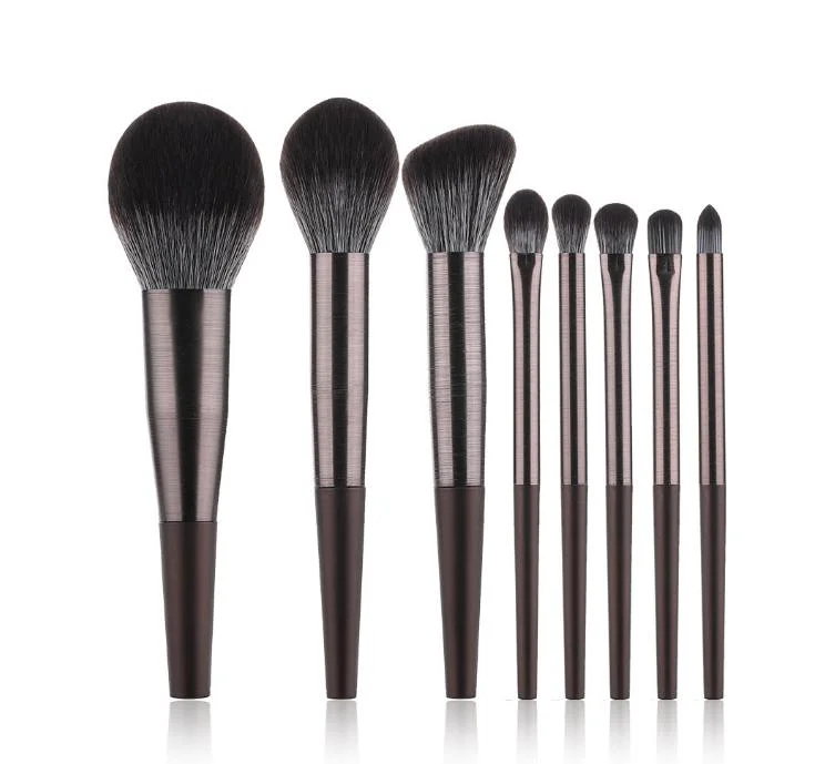 Aluminium Ferrule Private Label Hot verkaufen Make-up Pinsel kosmetisches Werkzeug Beauty-Accessoires