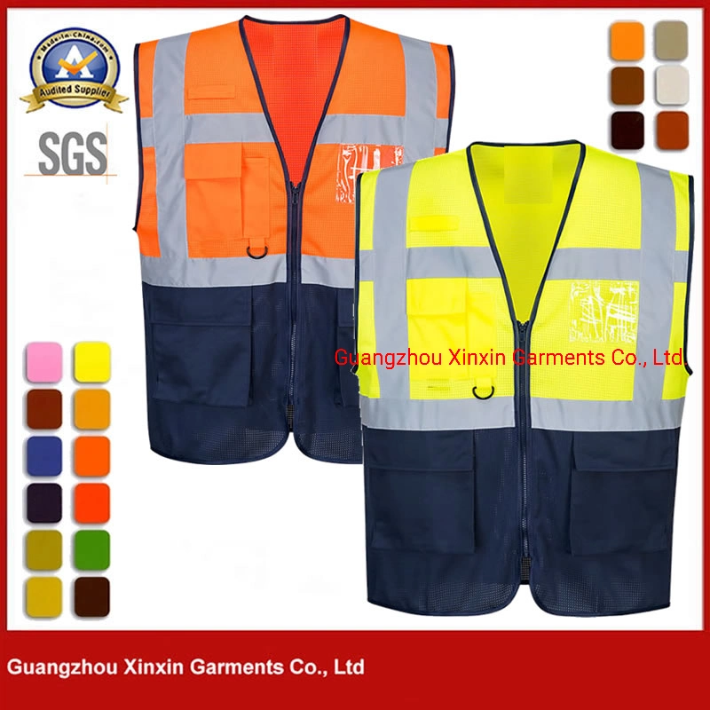 Safety Vest Hi Viz Work Wear Reflective Protective Uniform Apparel PPE (W2783)