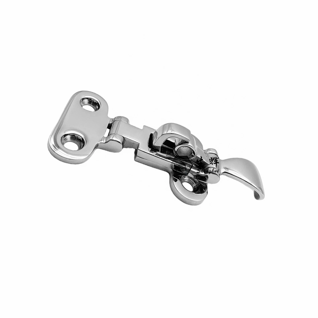 316 Stainless Steel Boat Accessory Lockable Latch Marine Hardware Casting Latch Fastener