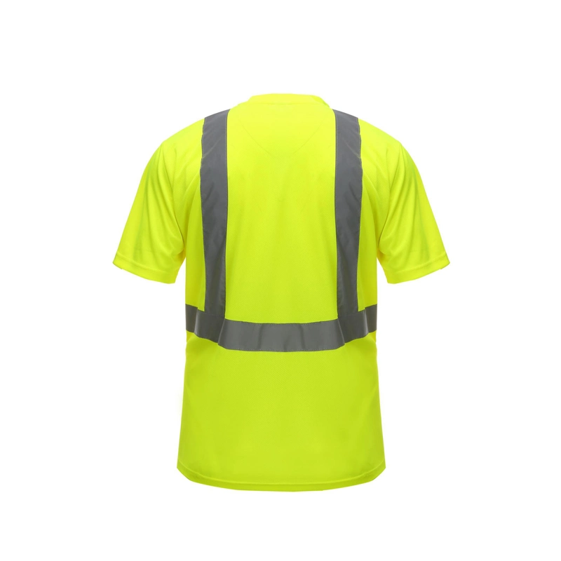 Safety T Shirt PPE Customized Reflective Uniform Protective Apparel