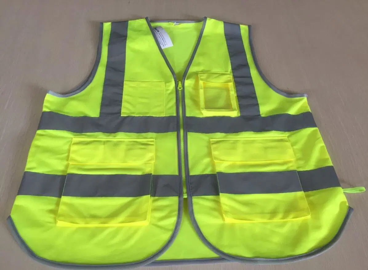 Factory Security Personal Safety Jacket Reflektierende Weste Arbeitskleidung