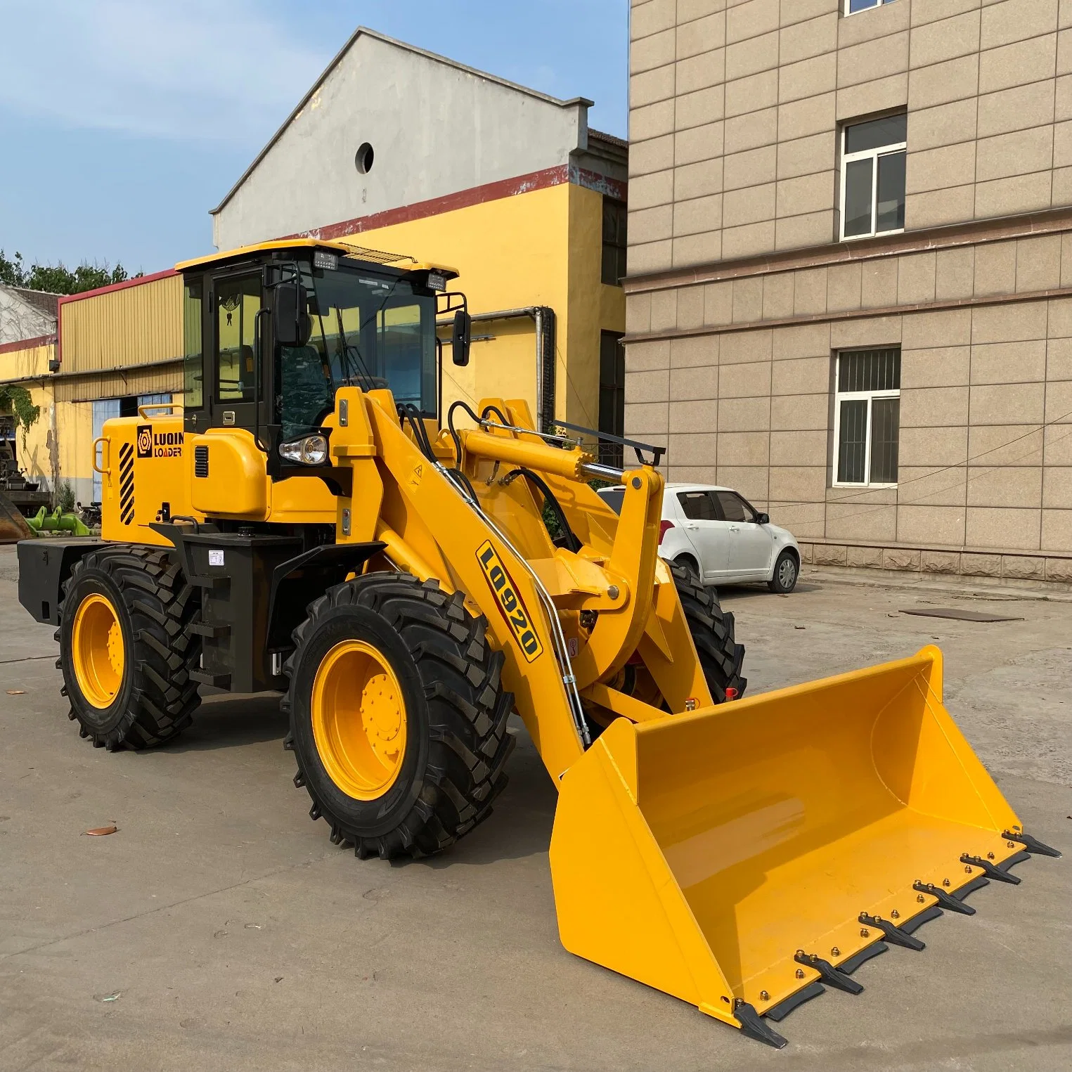 Großhandel Hersteller 2 Ton Mini Loader 4 Radantrieb für Bauarbeiten