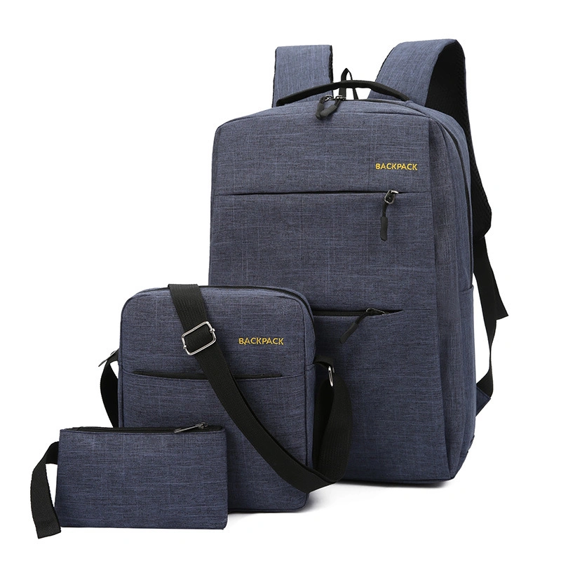 3 Set Anti Theft Männer Frauen Reise Schultasche Männlich Laptop-Rucksack