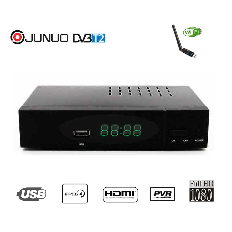 Бытовая электроника H. 265 MPEG4 HD DVB T2 цифрового телевизионного приемника