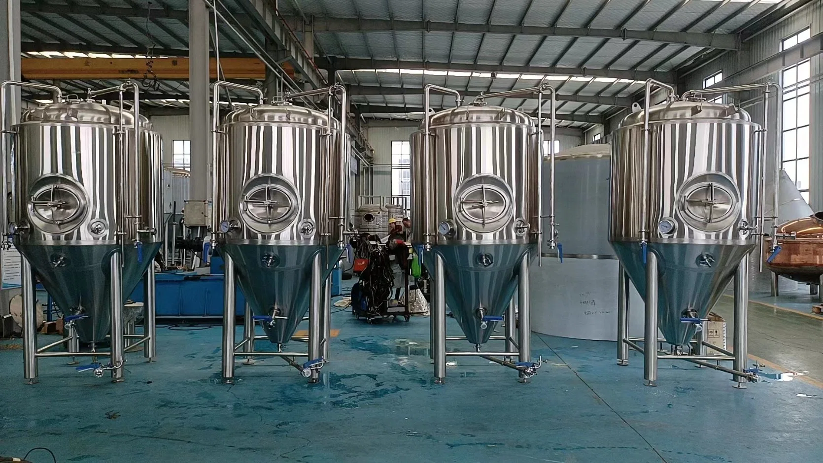 Good Quality Microbrewery 2000L Beer Brewing Equipment Conical Fermenter / Fermentor