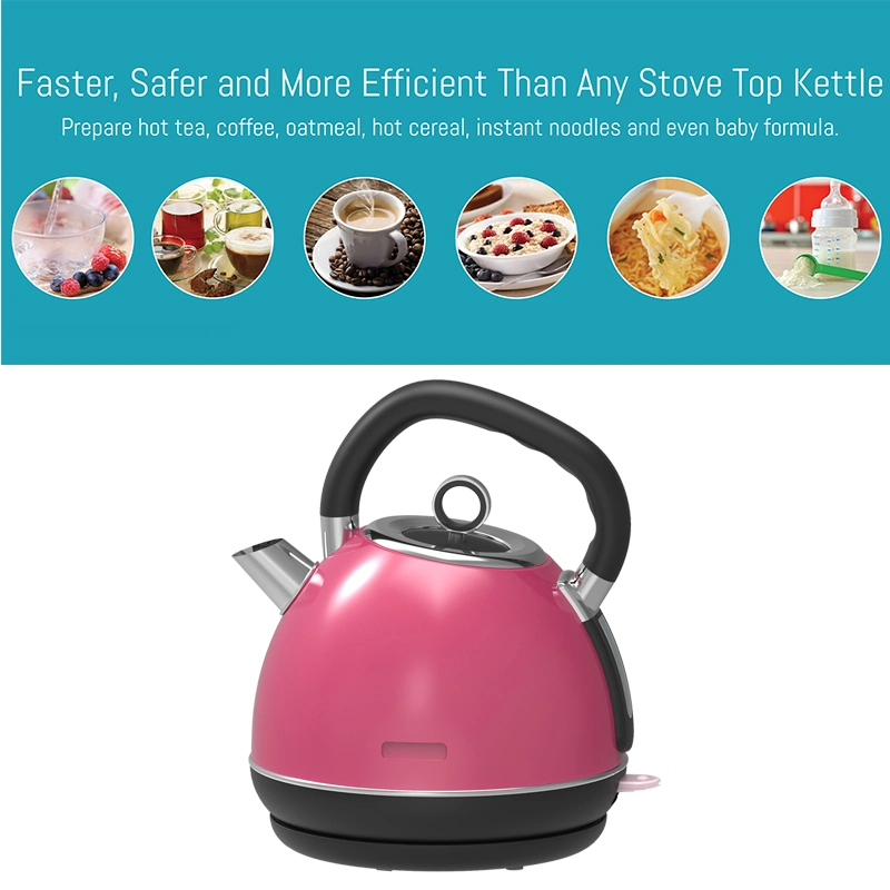 Home Appliance Products Teapot Whistling Tea Kettle Countertop Chaleira Electric Kettle Handy Auto Shut-off Function Hot Water Boiler