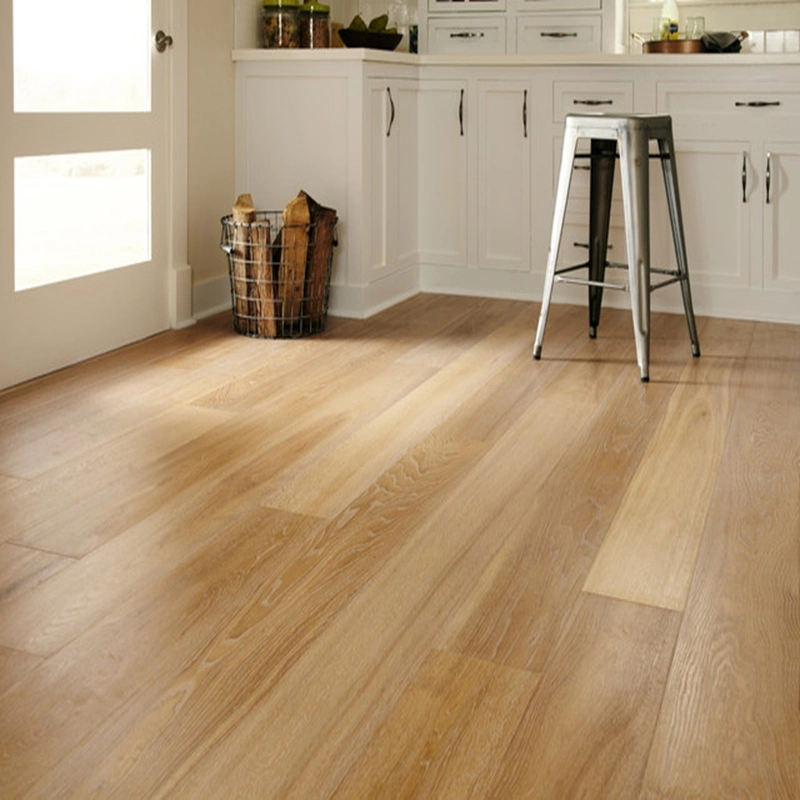 Parquet en chêne européen contrecollé/parquet en bois franc/parquet en bois avec diverses couleurs.