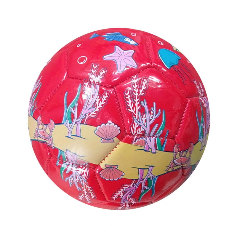 Children Ball Kids Gifts Sea World Pattern Printing Mini PVC Soccer Ball