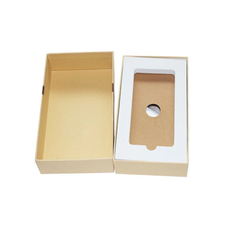 El cartón kraft personalizada Celular caso Electrónica Móvil de regalo el envío de embalaje para móvil