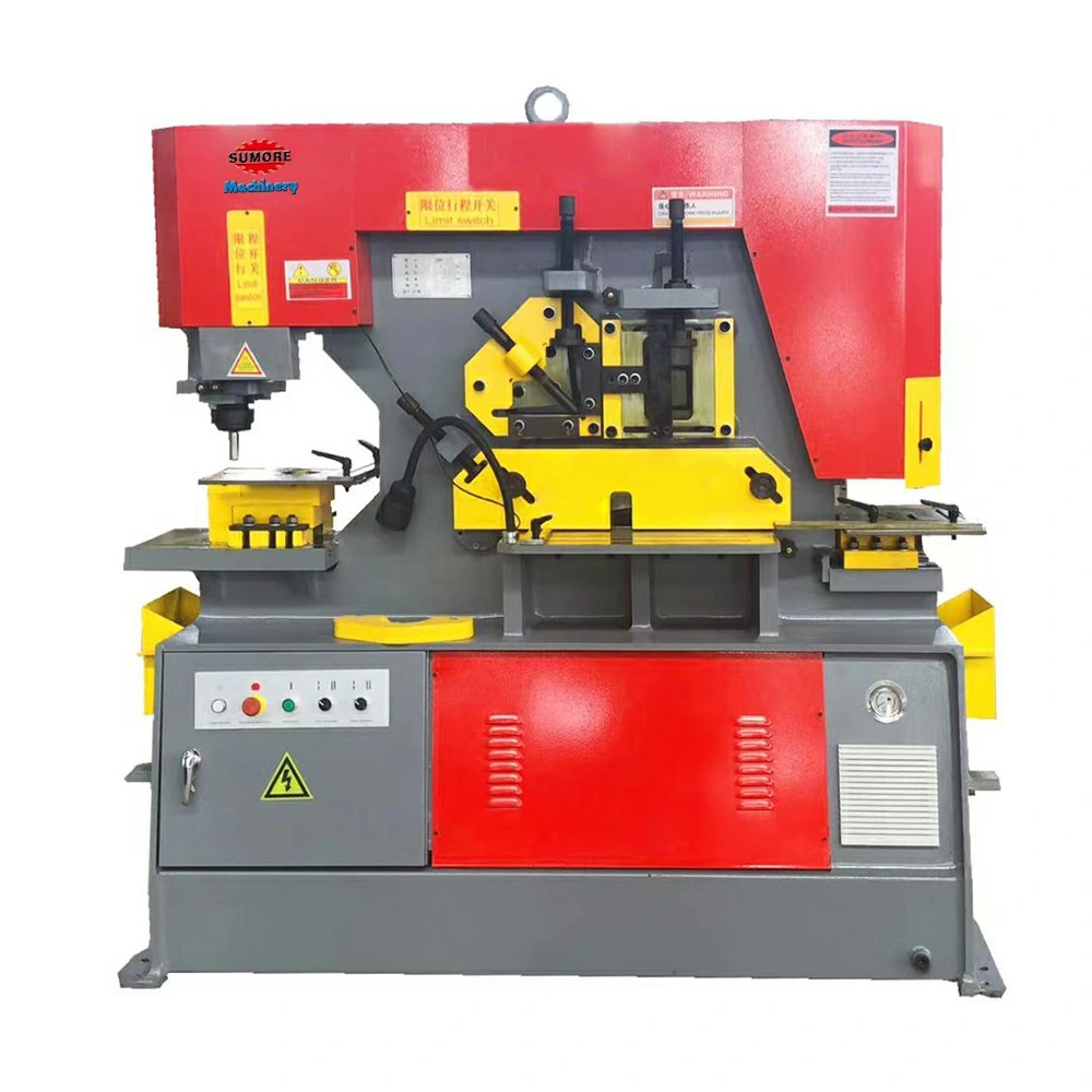 7.5kw Normal Sumore Iron Worker Q35y Series Hydraulic Ironworker with High Quality