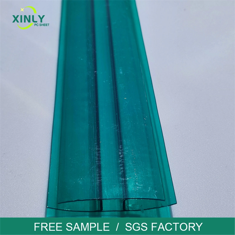 Standard Thickness Polycarbonate Sheet Connector Accessories Profiles