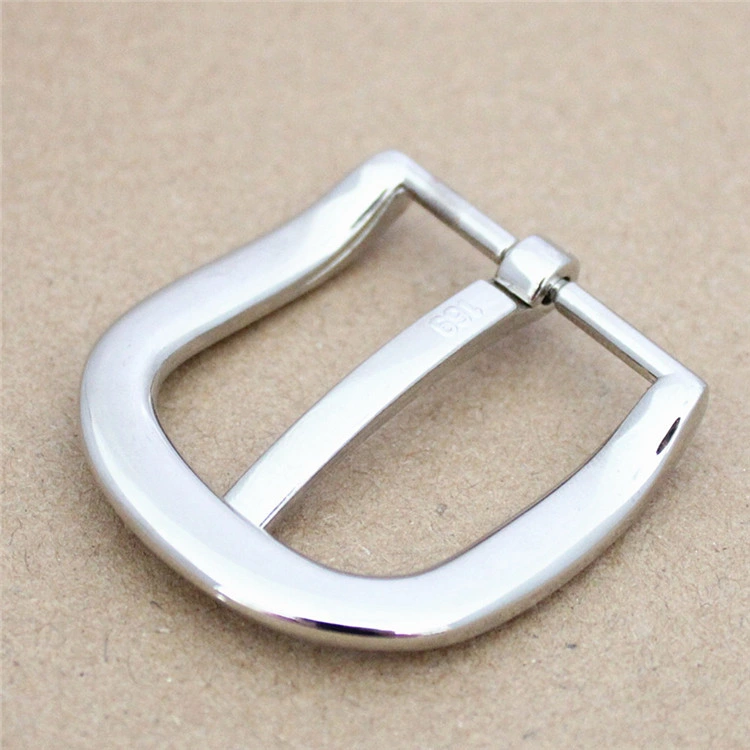 30mm Fashion Design Semicircular Arc Metal Pin Buckle Casual Belt Buckle