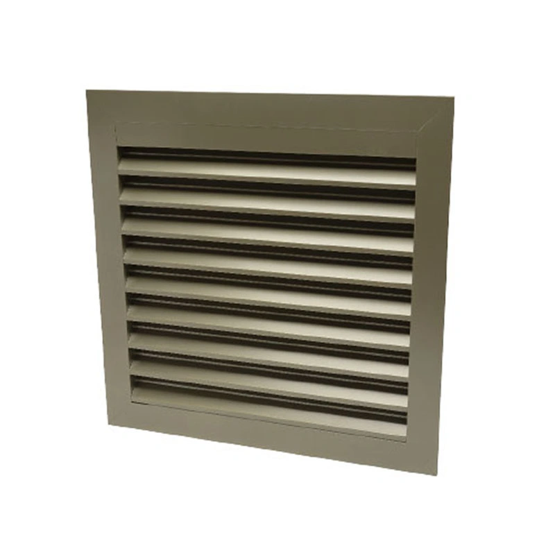 Simple Design Aluminum Frame Louver Window with The Easy-Fit Magnetic Window Mesh and Mosquito Net