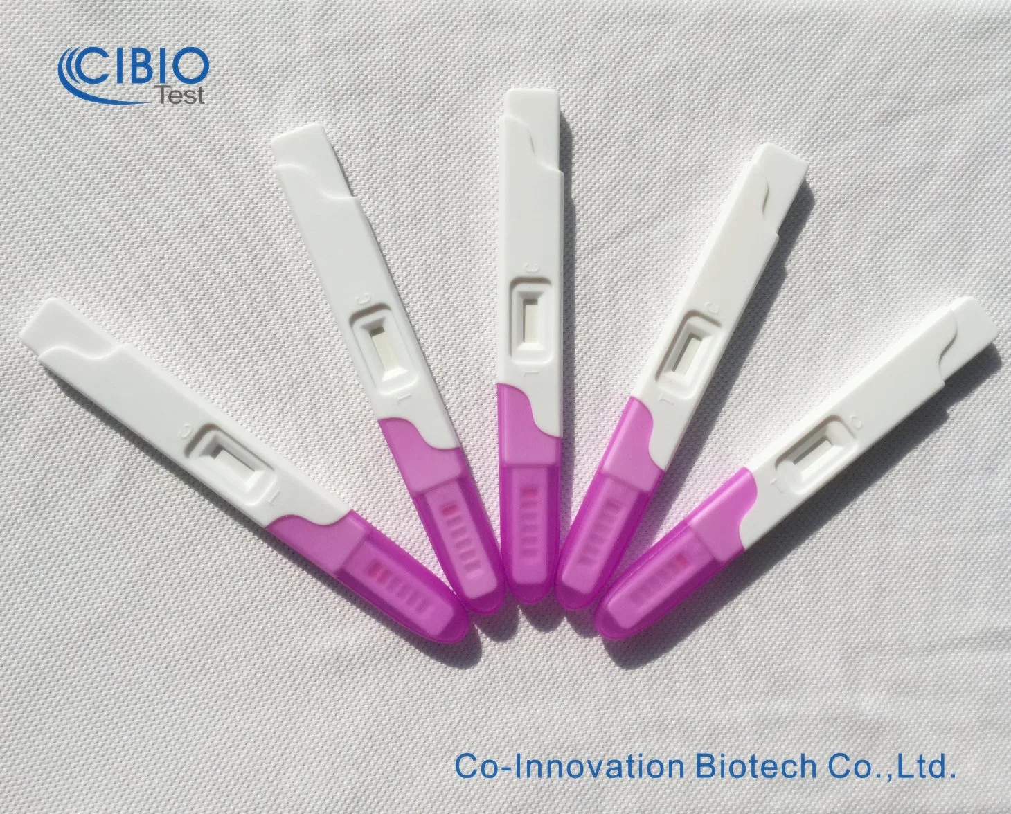 Instrument de classe I la classification et de couleur rose de gros de test de grossesse HCG d'accueil de l'urine stylo pour test de grossesse