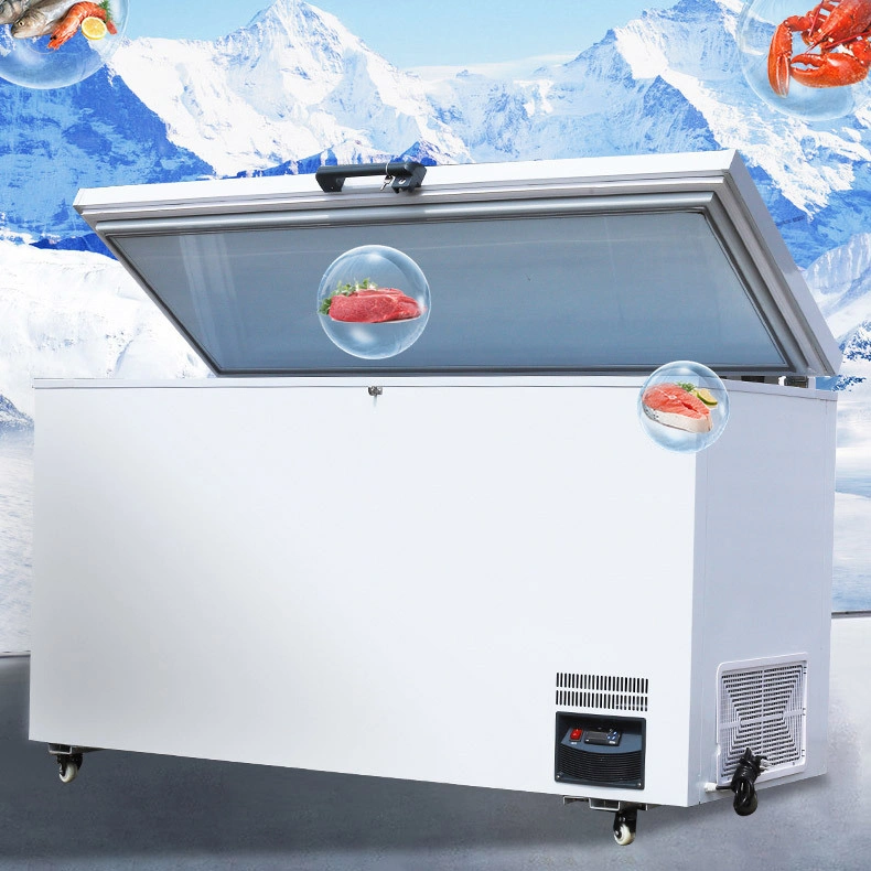 1000L Big Size -70 Degree Sea Fish Food and Meat Tuna Deep Freezer