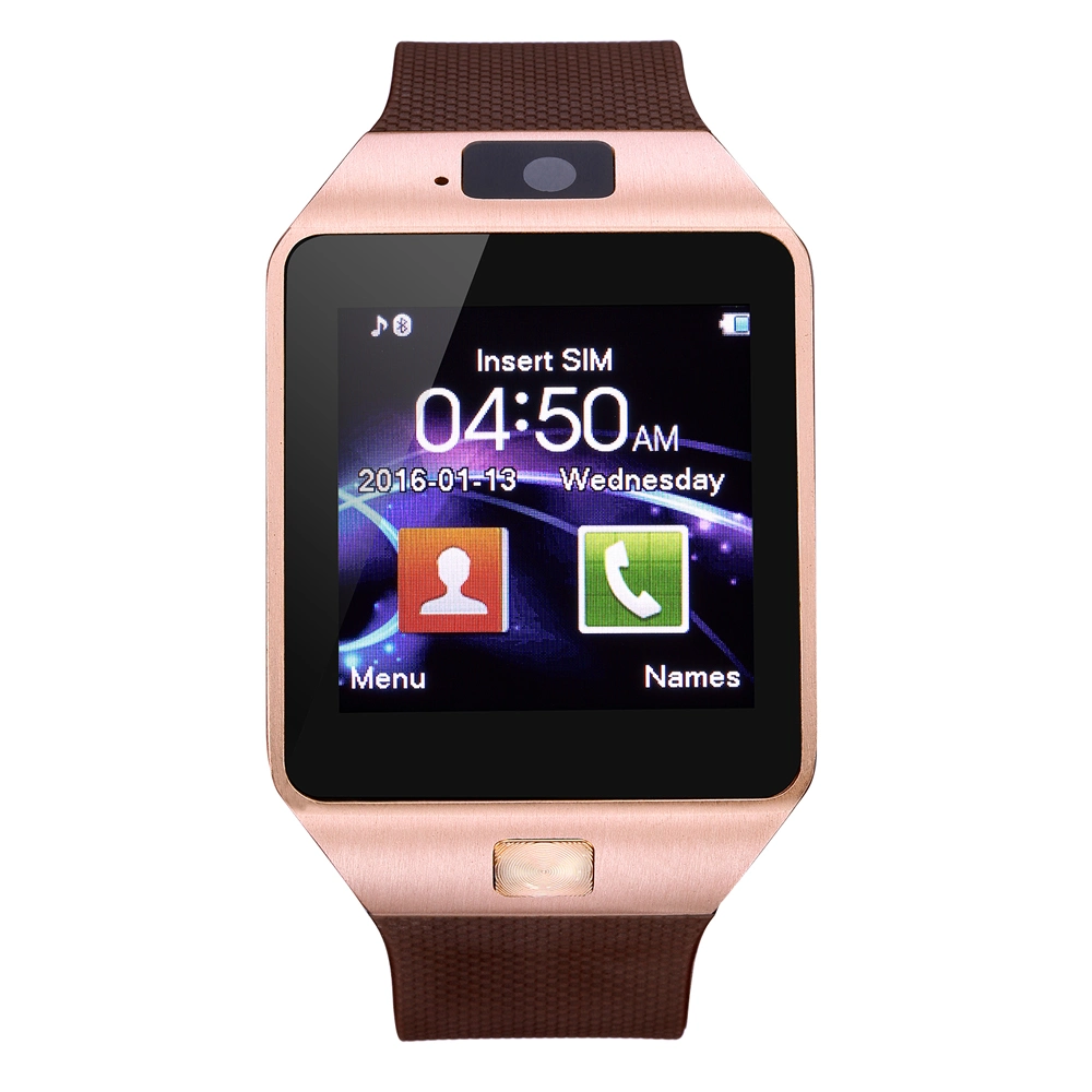 Montre-bracelet téléphone portable à écran tactile Fashion Smart Watch Dz09