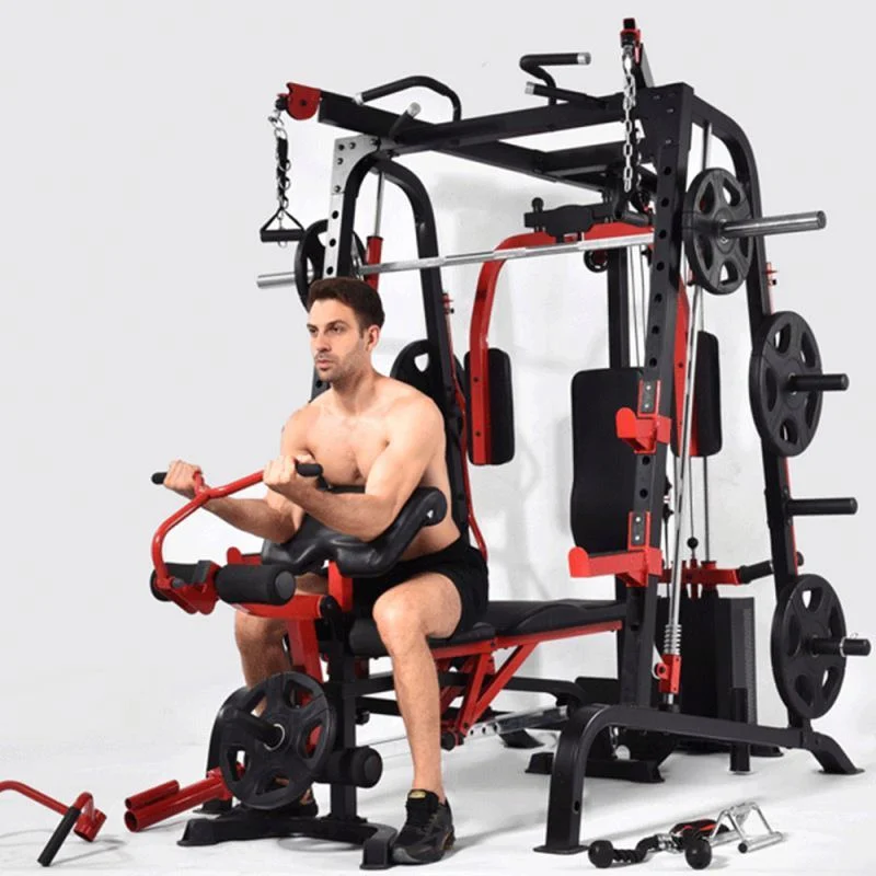 Smith Máquina Bicicleta spinning de la estación de varios juego pesa Gimnasio Online Home equipos de gimnasio para la venta