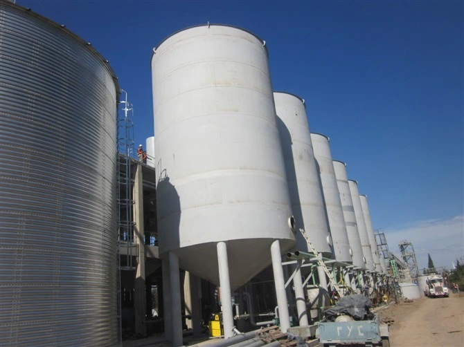 Industrial Pressure Vessel 100 Ton Storage Tanks Pressure Vessels