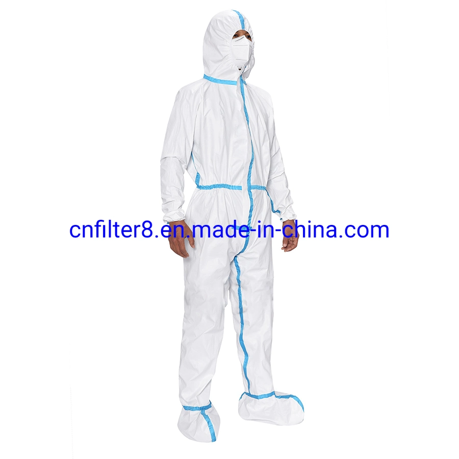 PPE Biosecurity Hospital Protective Coverall Disposable Medical Clothing