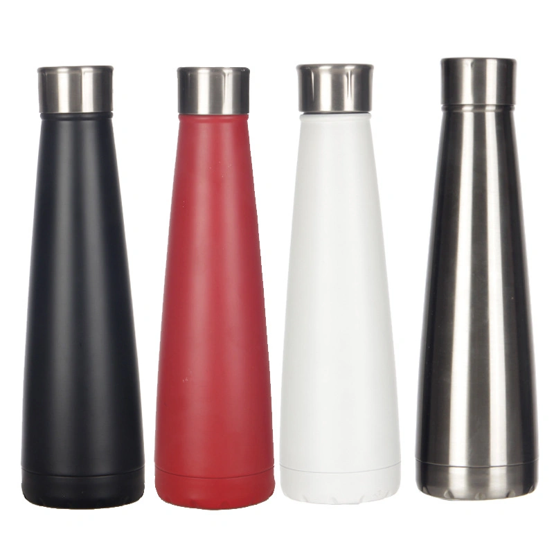 500ml Double Vacuum Stainless Steel Coke Bottle Insulation Cup, Outdoor Sports Bottle