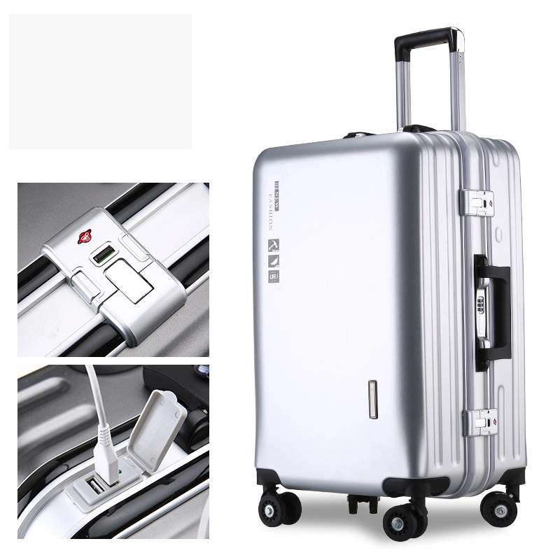 Business Luggage Suitcase Hard Shell Travelling Trolley with Luxury Spinner