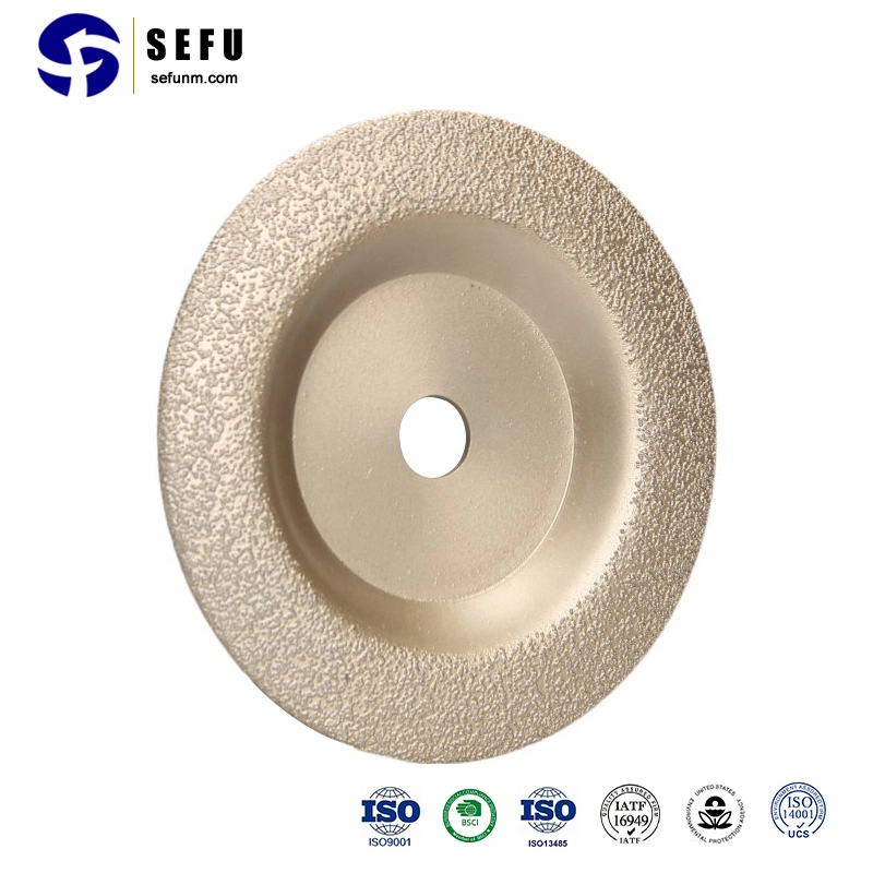 Sefu China Diamond Rotary Burr Manufacturers 180mm Vacuum Brazed Diamond Cutting Saw Blade/Diamond Tools for Granite/Concrete/Marble Cutting