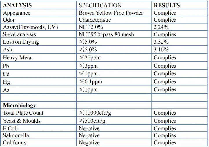 Dandelion Extract Power with Flavonoids