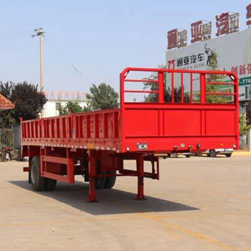 New Large Carriage Heavy Loading Duty Cargo Semi-Trailer Truck Medium to Long Distance Column Board Trailer Truck