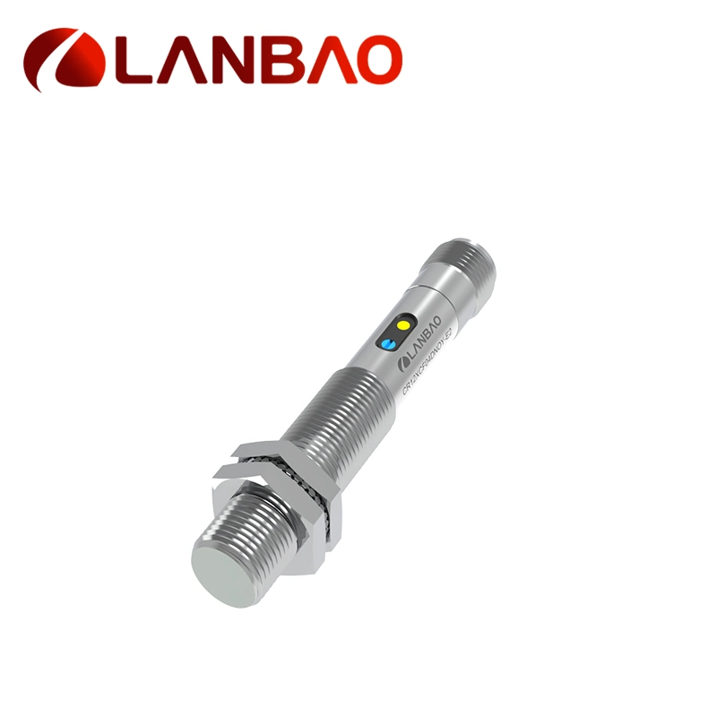 Lanbao Cr12xcf04dpcy PNP NC Metal 4mm M12 sensor capacitivo de proximidad