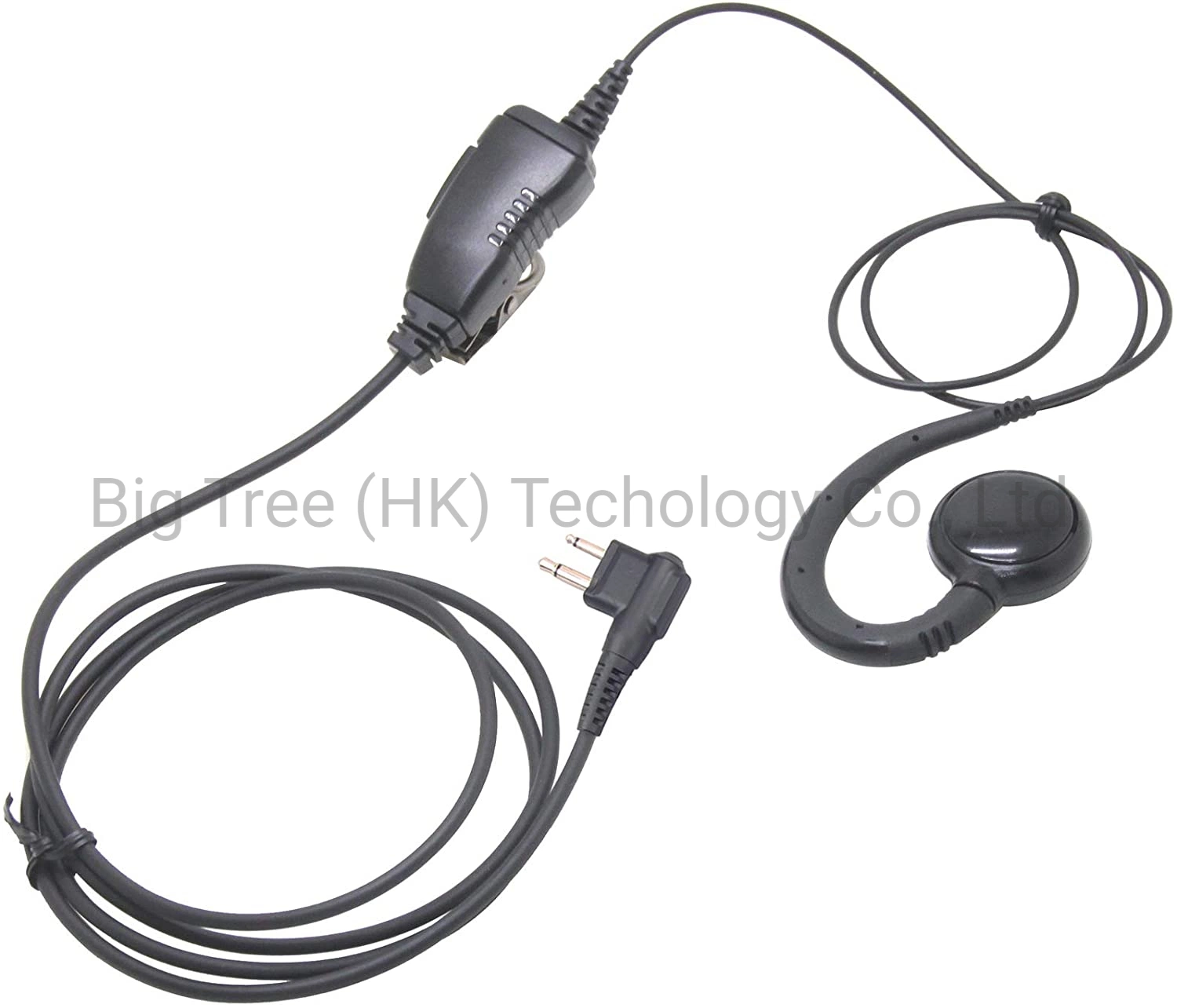 C Hook Swivel Earphone for Motorola Gp300 Gp88 Cp040 Cp100 Cp110 Cp200 Ear-Hook Earpiece