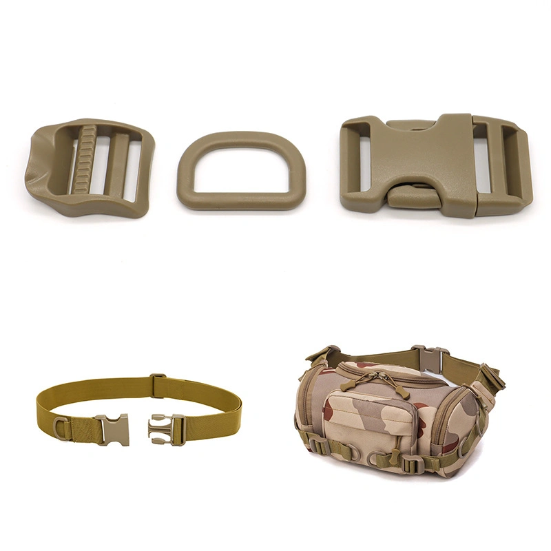 Luggage Bag Accessories Plastic D Ring Outdoor Tactical Buckle