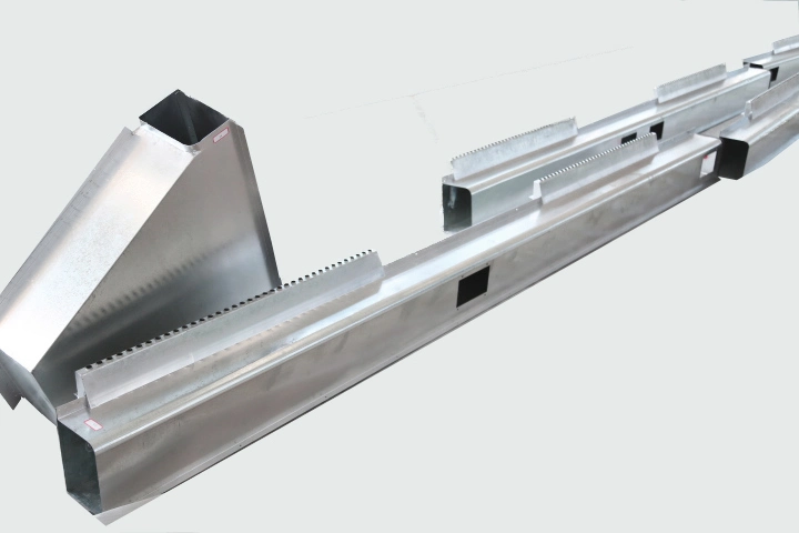 Conduit d'air à faible usure pour la manutention de l'air ferroviaire et de transport Tuyau d'air de conduit du système de ventilation du radiateur HVAC Connectez