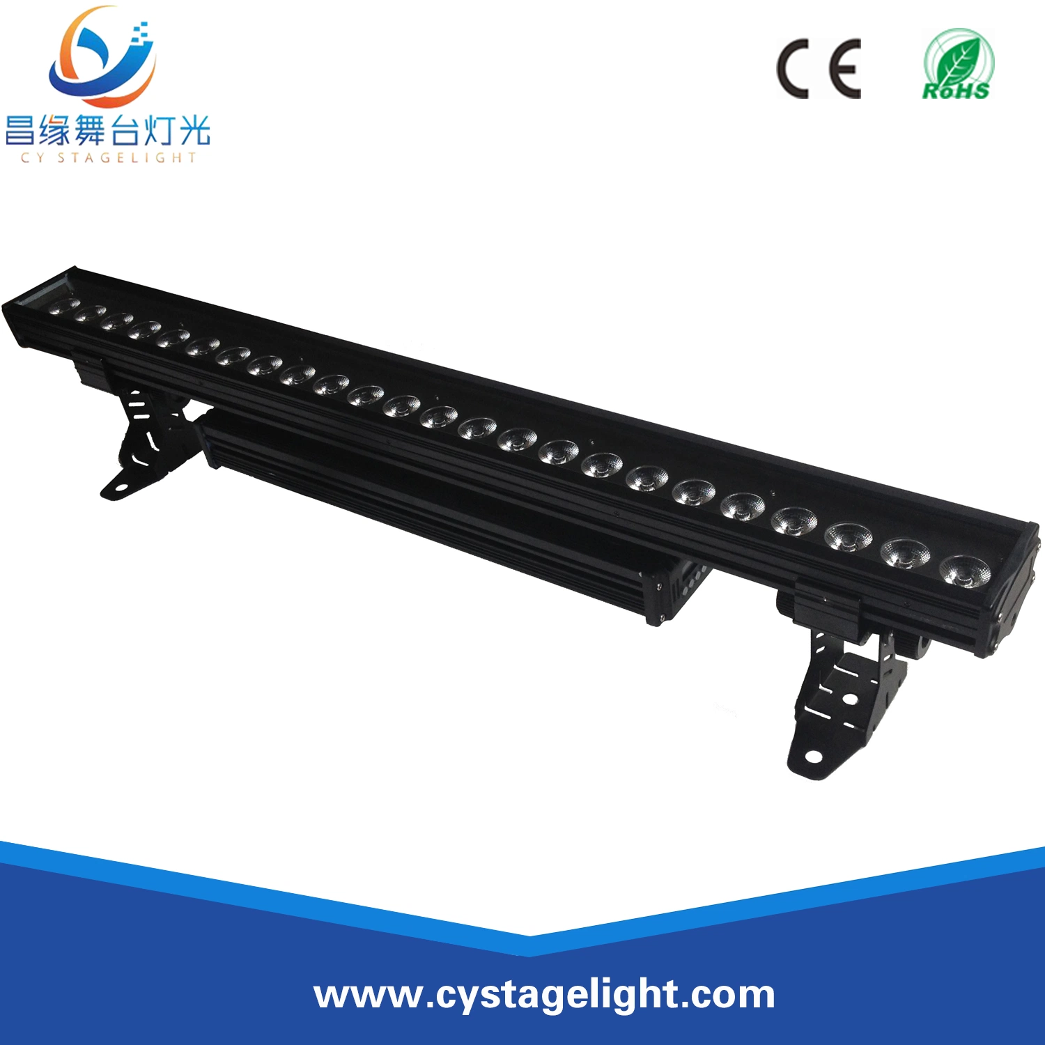 24*10W 4in1 Linear Waterproof LED Wall Washer Outdoor Stage Lighting