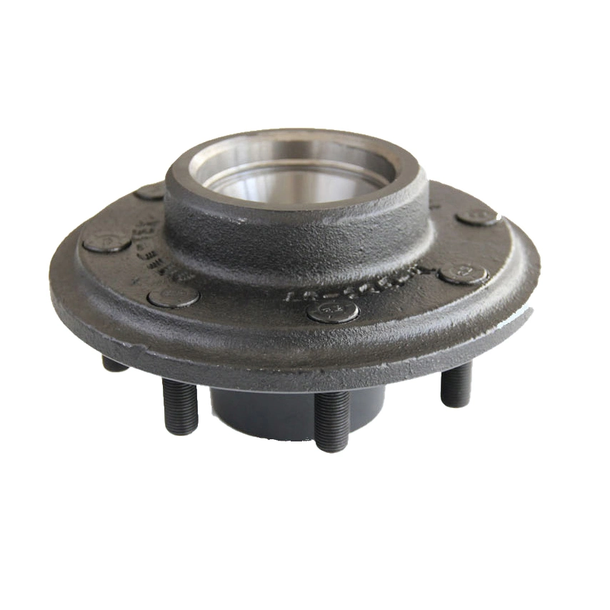 Trailer Parts 8X65.5" Trailer Hubs Trailer Idler Hub Non-Brake Wheel Hub Kit with Bearing and Spindle