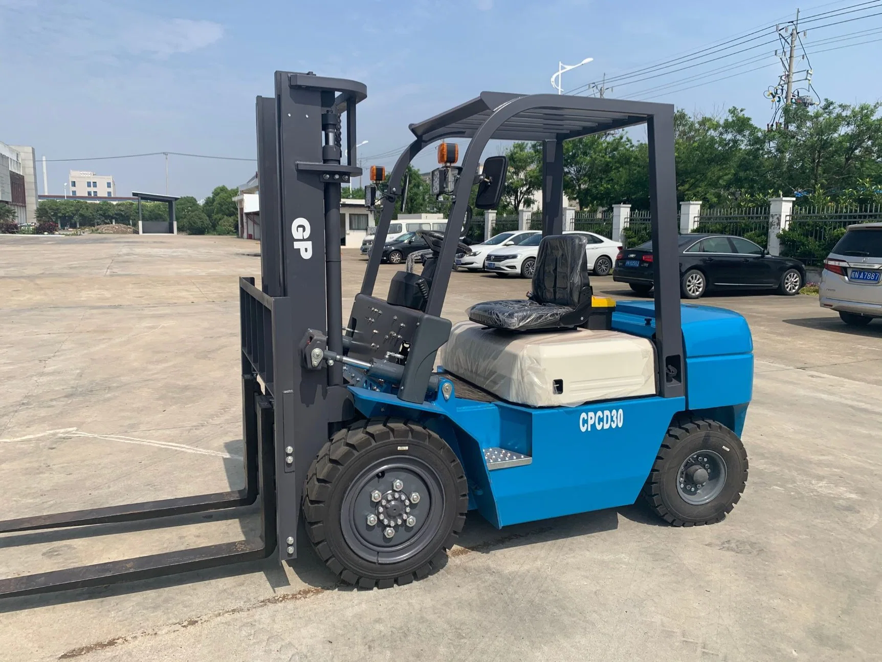 High Quality Used Heli 3.5ton Forklift Truck K35 Diesel Forklift