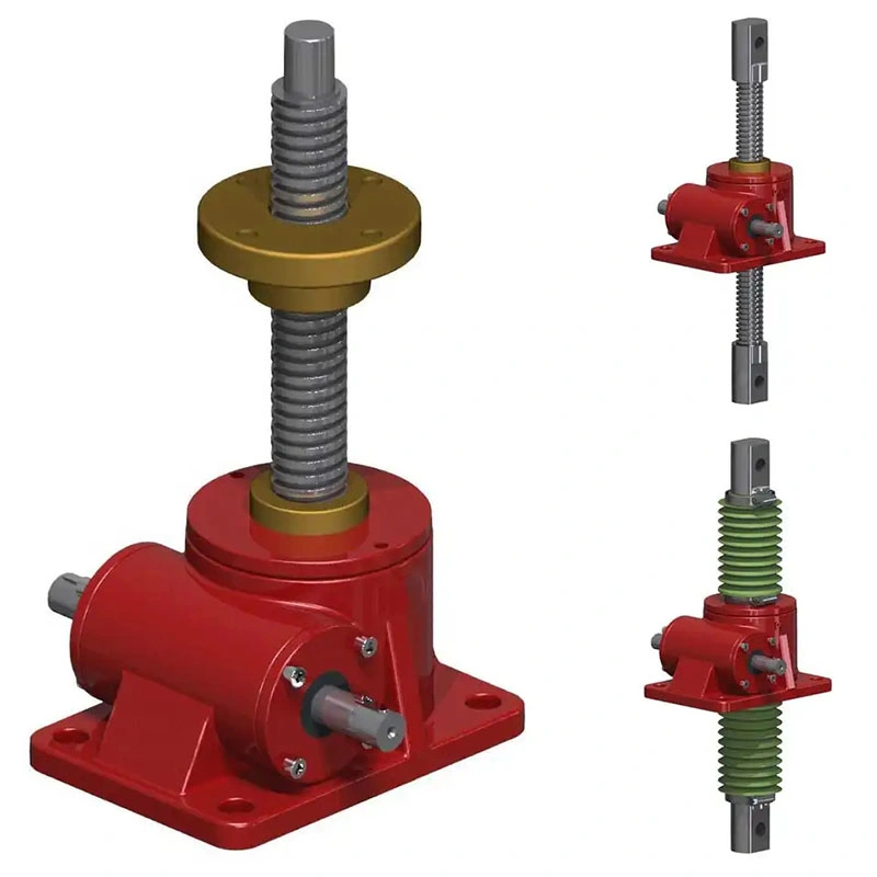 1-200ton manuell/motorisierter Hebebube - Swl25 Mechanische Schraube des Schneckengetriebes Hebeböcke/Akme-Schraubhebebühnen