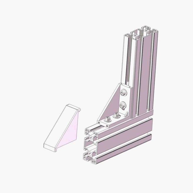 for Exhibition Stands Factory Wholesale/Supplier 4080c Aluminum Extrusions Profiles