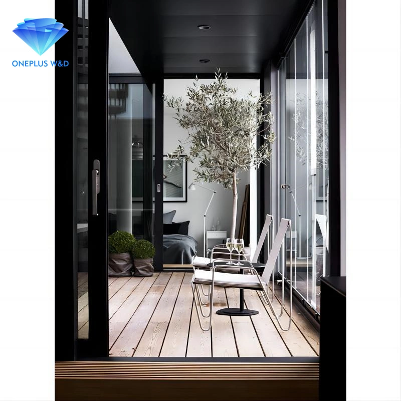 Wholesale Price Modern Design Aluminium Frame Glass Lift Sliding Door