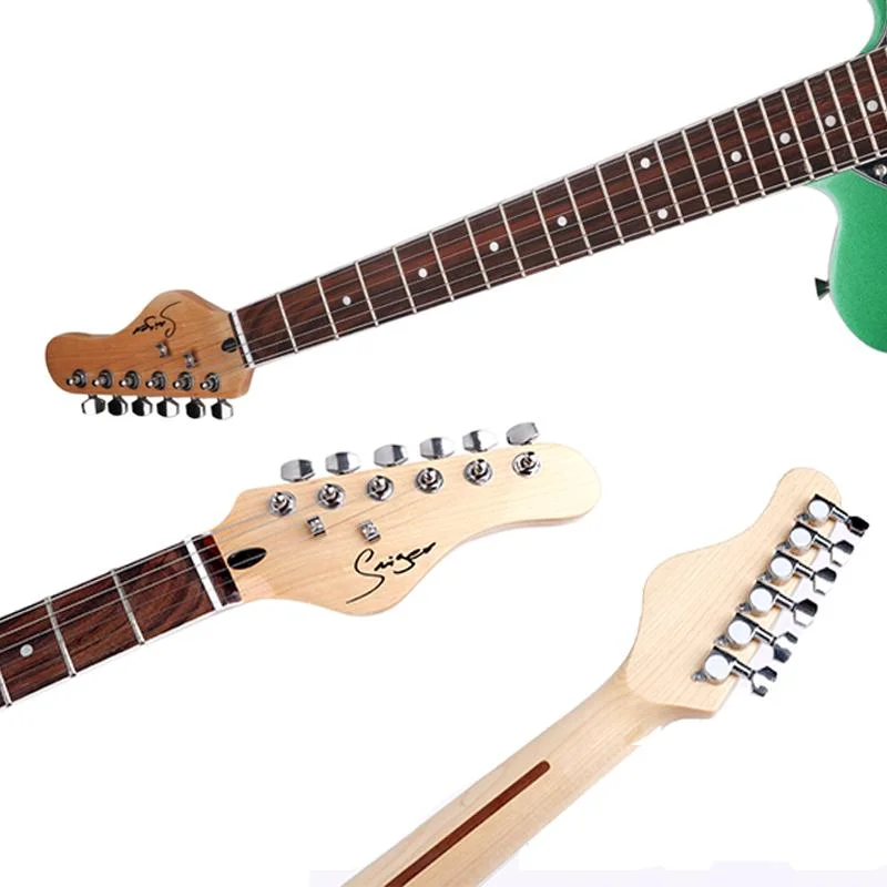 Guitare électrique à 22 frettes avec micro en acier, OEM pour vente en gros