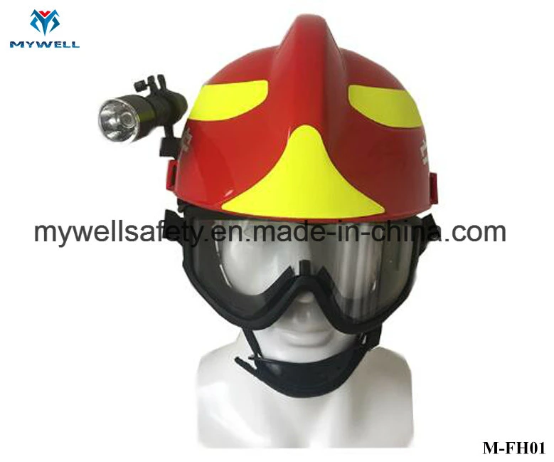 M-Fh01 2018 Hot Selling Fire Fighting Custom Size Safety Helmet