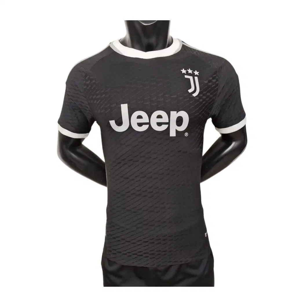 Soccer Jerseys Men&prime; S Player Version Juventus Black Soccer Wear